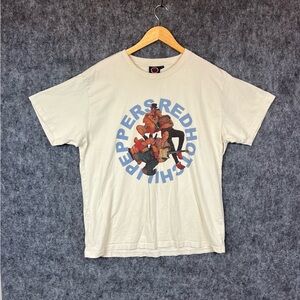 Red Hot Chili Peppers Mens 2024 Unlimited Love World Tour Rock Band T-Shirt XL